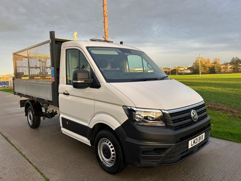 2021 Volkswagen Crafter 2.0 TDI 140PS Startline ETG Tipper CHASSIS CAB DIESEL Manual