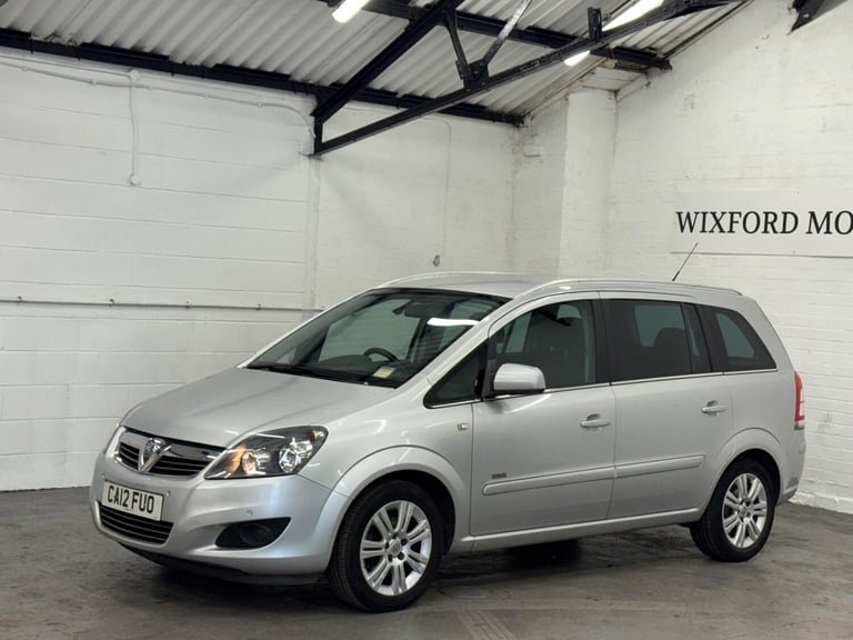 2012 Vauxhall Zafira 1.6 16V Design Euro 5 5dr (SNav) MPV Petrol Manual