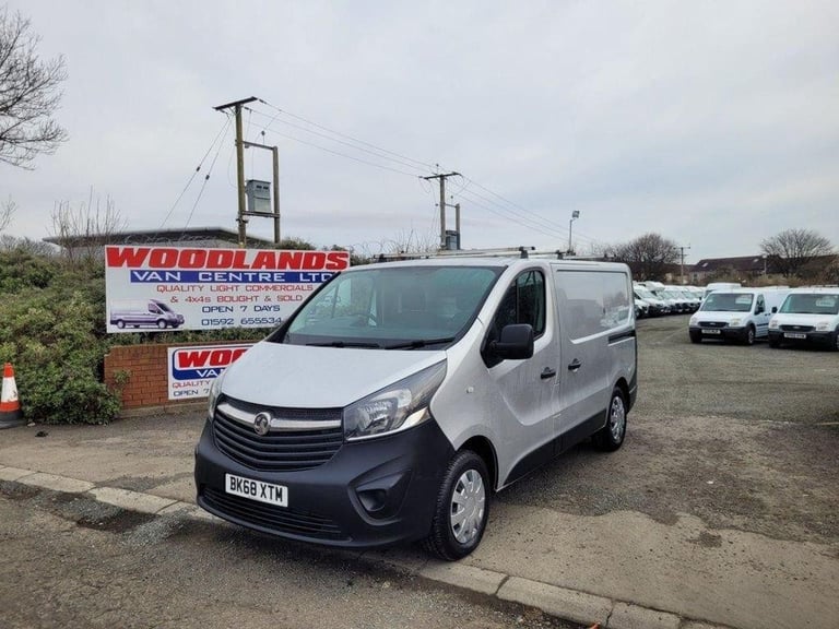 image for 2018 ON 68 PLATE VAUXHALL VIVARO 2700 CDTI L1H1 SWB DIESEL VAN ULEZ FREE ZONE