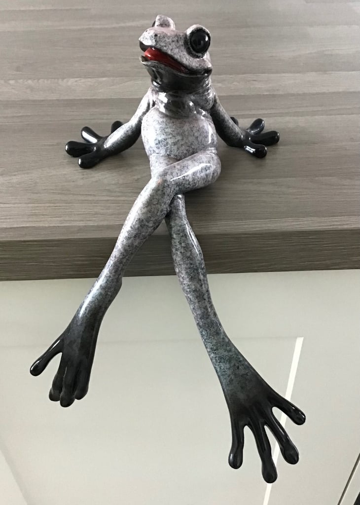 image for Retired Kitty’s Critters Va-Va Voom Mottled Pink Frog