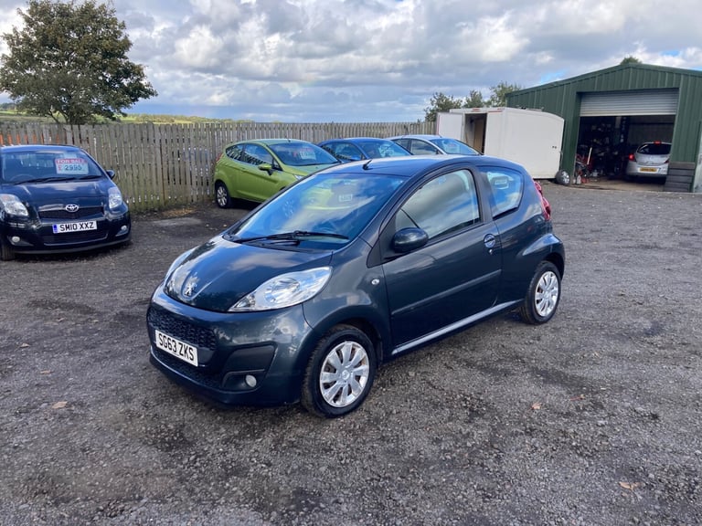 2013 Peugeot 107 1.0 Active 3dr HATCHBACK Petrol Manual