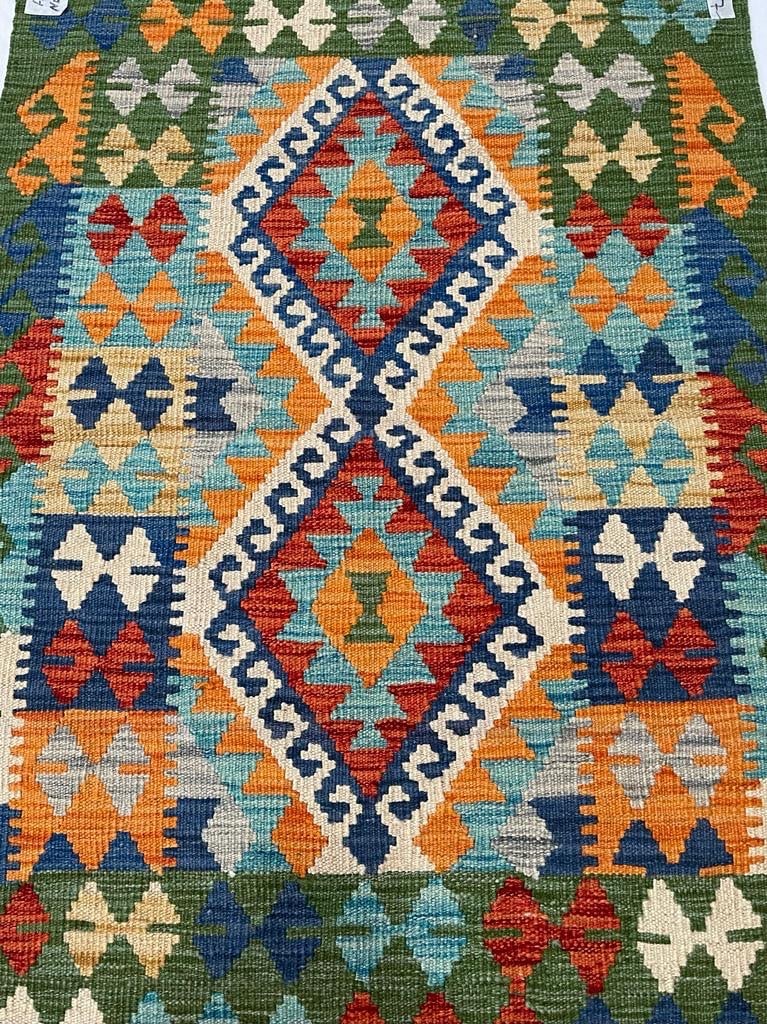 Handmade Afghan kilim rug