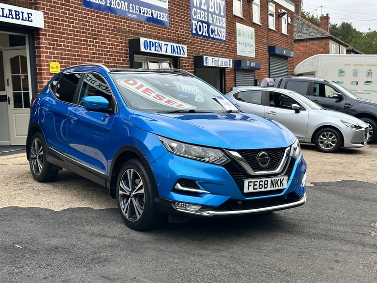 image for 68 reg nissan qashqai 1.5 dCi 115 N-Connecta 5dr diesel manual