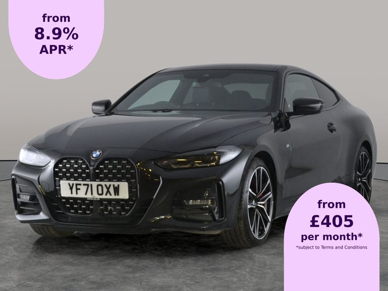 2021 BMW 4 Series 2.0 420i M Sport Coupe 2dr Petrol Auto Euro 6 (s/s) (184 ps) - LEATHER - CA Cou...