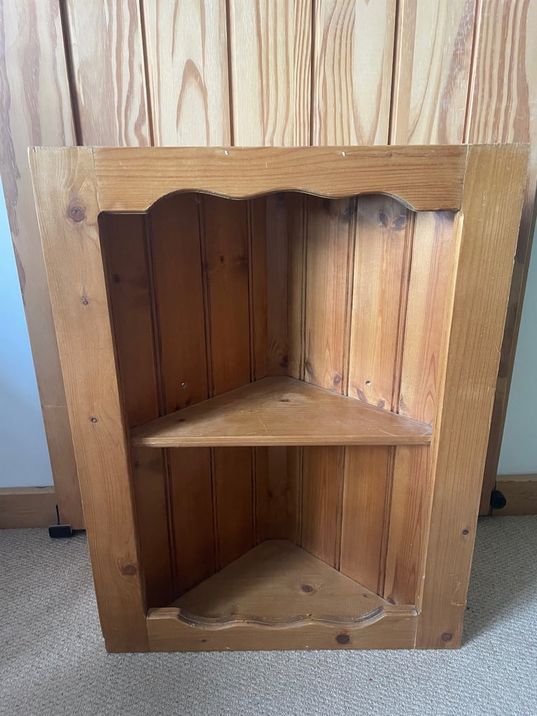 image for Wooden Corner Shelf