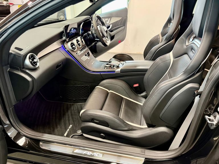 2019 69 MERCEDES-BENZ C-CLASS 4.0 C63 V8 BITURBO AMG S (PREMIUM PLUS) COUPE 2DR 