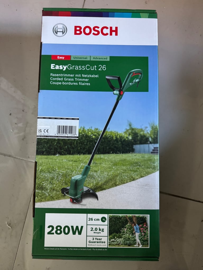 image for ✂️ MOVING SALE – BOSCH EASY GRASS CUT 26, MUST GO! ✂️