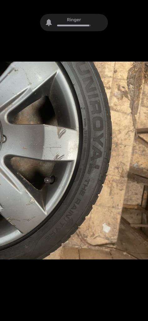 205/45/16 Uniroyal Rainsport 5 ( Pair ) As New 