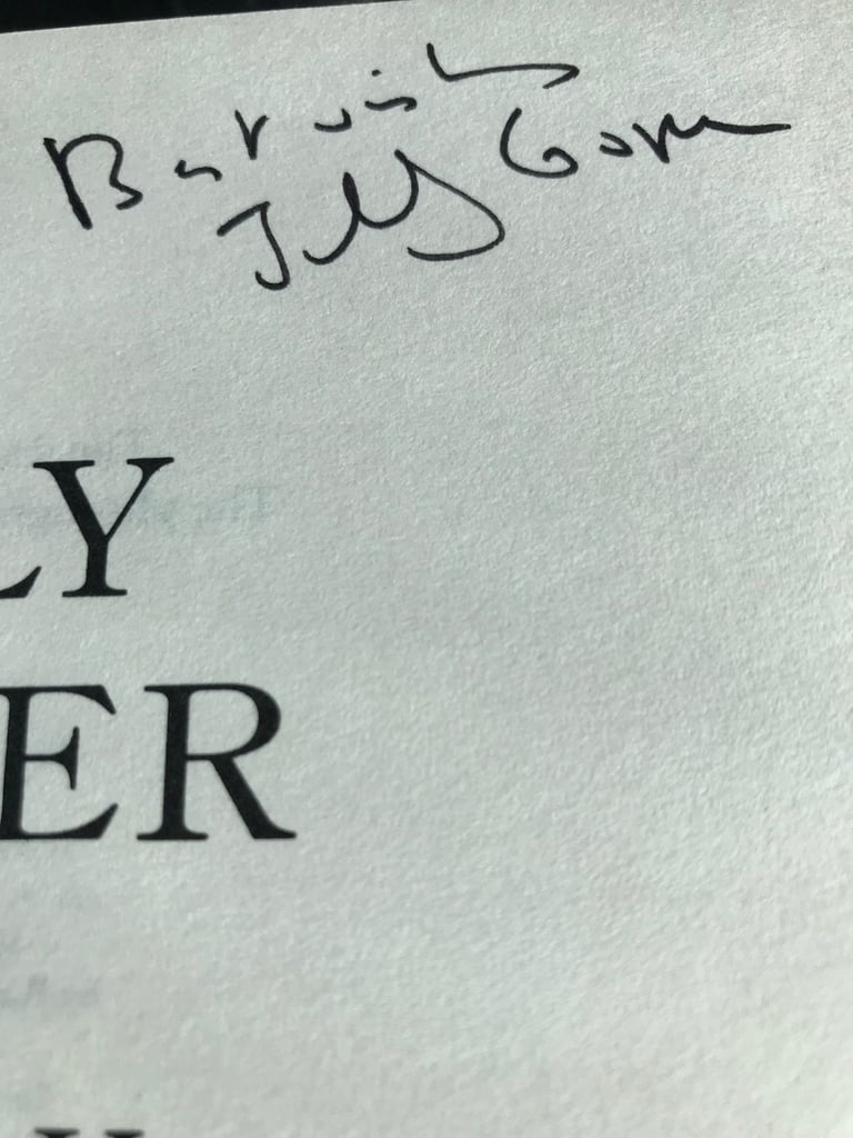 SIGNED JILLY COOPER ‘The Common Years’ hardback! VGC.