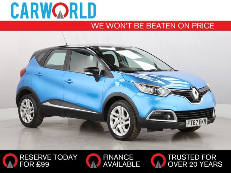 2017 Renault Captur 1.5 dCi Dynamique Nav SUV 5dr Diesel Manual Euro 6 (110 ps) HATCHBACK Diesel ...