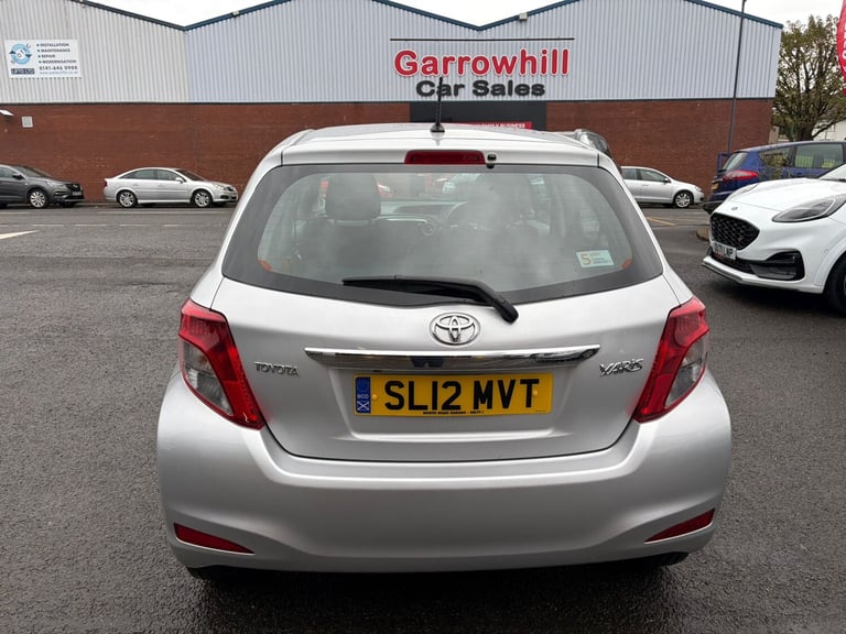 2012 Toyota Yaris 1.33 VVT-i TR 5dr HATCHBACK Petrol Manual