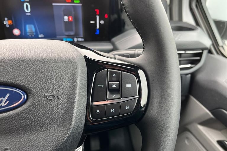 2024 Ford E-Transit 320 Limited AUTO L1 SWB RWD 100kW 65kWh Low Roof, SINGLE PASSENGER SEAT, WI P...