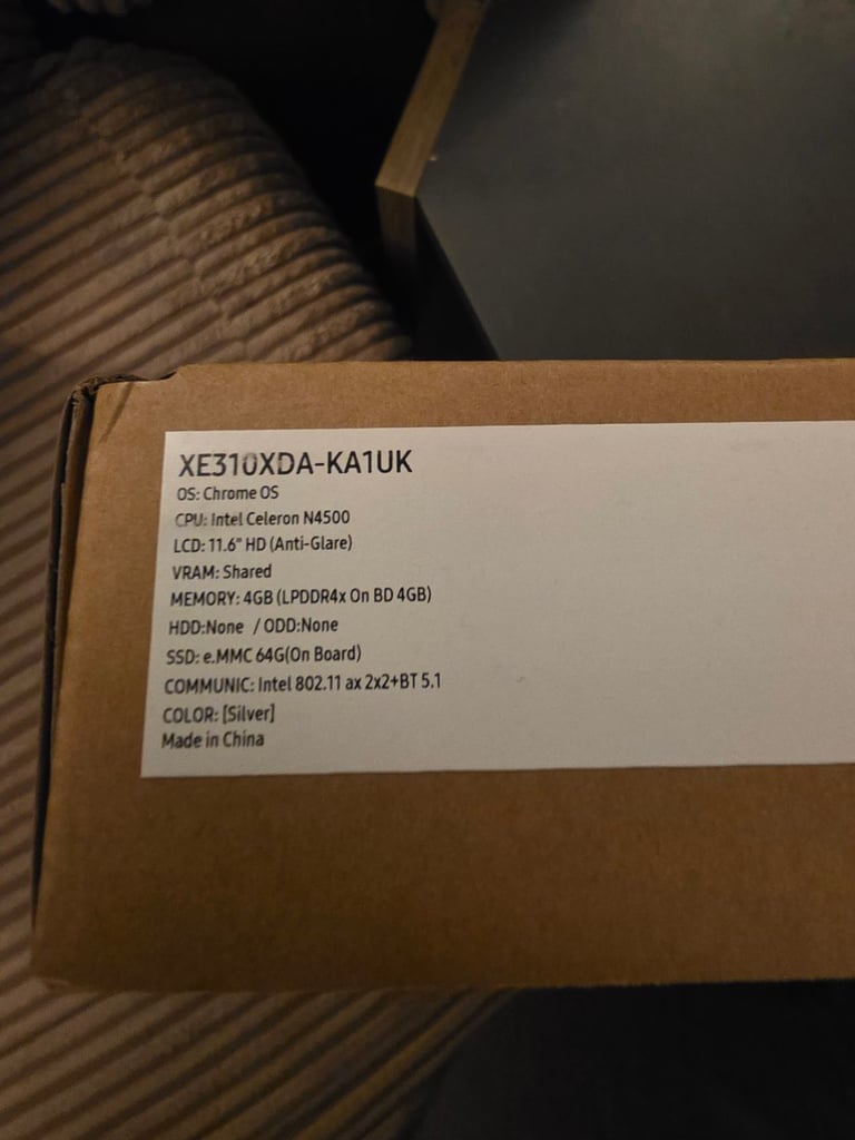 Samsung galaxy chromebook go