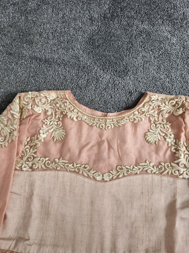 Asian Pakistani Wedding Party Long Maxi Dress New 