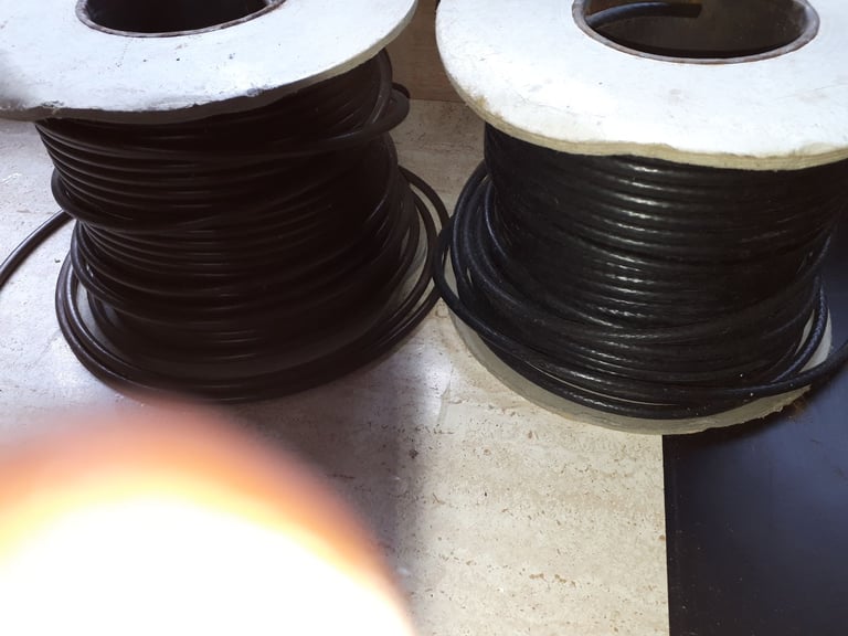 2 drums of coaxial cable suitable for a diy or professional user
