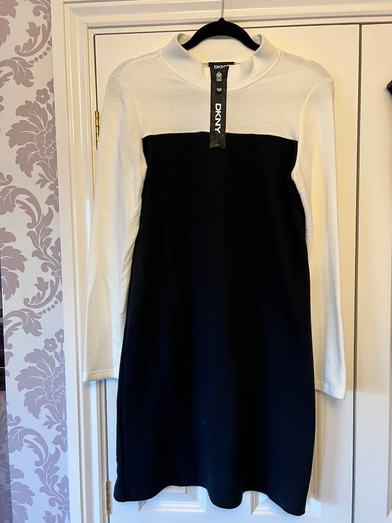 image for Sporty winter DKNY dress.  Size medium 