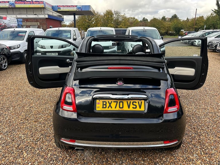 2020 Fiat 500C 1.2 Star Dualogic Euro 6 (s/s) 2dr CONVERTIBLE Petrol Automatic