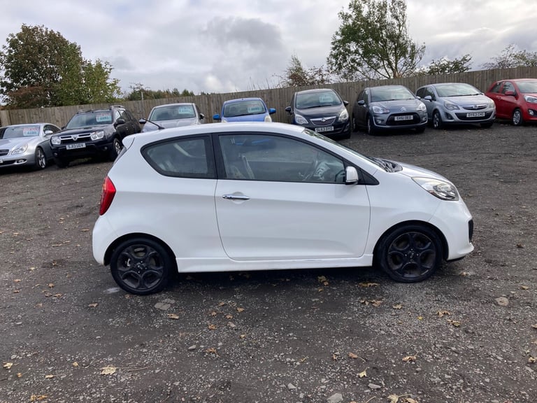 2014 Kia Picanto 1.25 White EcoDynamics 3dr HATCHBACK Petrol Manual