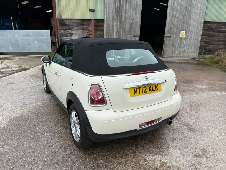 2012 MINI Convertible 1.6 One 2dr CONVERTIBLE Petrol Manual
