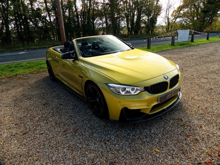 2015 M BMW M4 3.0 BITURBO CONVERTIBLE 2DR PETROL DCT EURO 6 (S/S) (431 PS)
