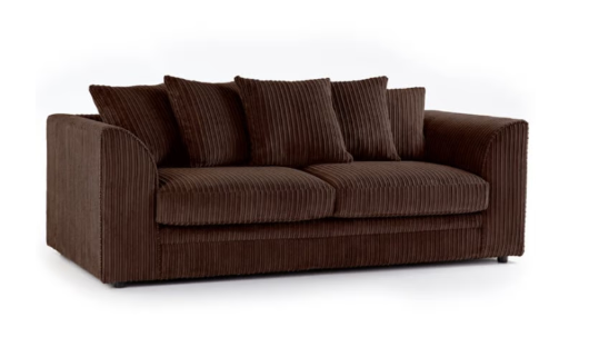 Brand New Dylan L Shape corner or 3+2 seater Sofa Set in Brown colour - SAME/NEXT DAY DELIVERY