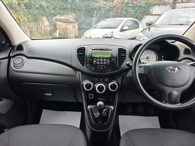 2010 Hyundai i10 1.2 Classic 5dr HATCHBACK Petrol Manual