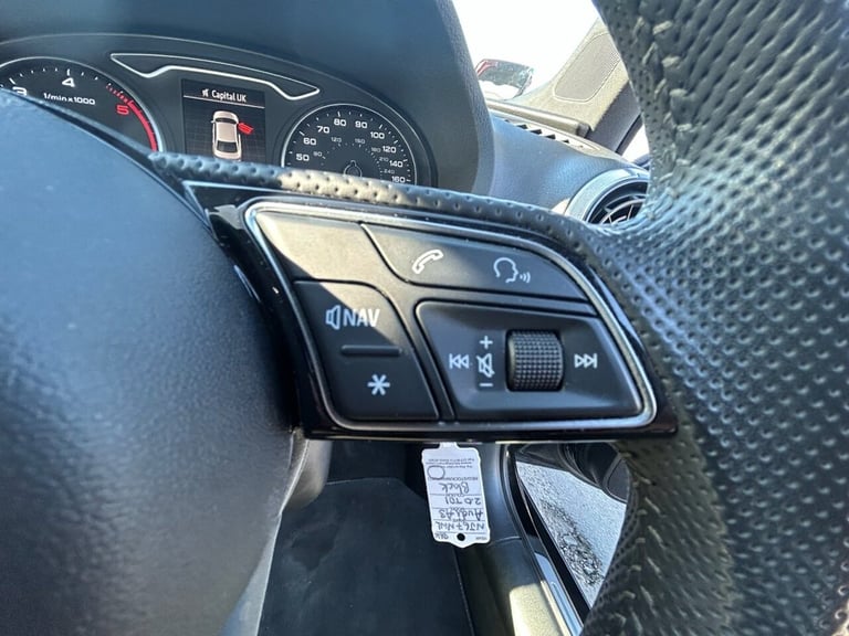 2017 Audi A3 2.0 Turbo Diesel (TDI), S Line, Saloon, 4 Door, Manual, Euro 6. Saloon Diesel Manual