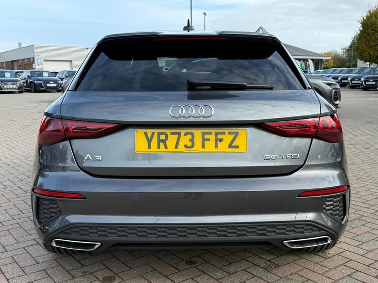 2023 Audi A3 1.0 TFSI 30 S line Sportback 5dr Petrol Manual Euro 6 (s/s) (110 ps) HATCHBACK Petro...