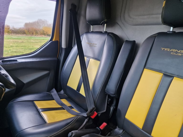 2017 Ford Transit Custom  Yellow  Drives Perfect  10m MOT  Ex AA  ULEZ