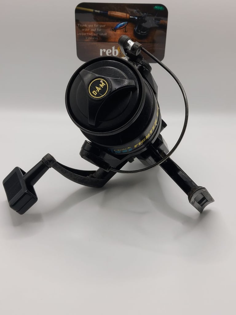 #264 Vintage Fishing Reel D.A.M. Quick Fighter 60