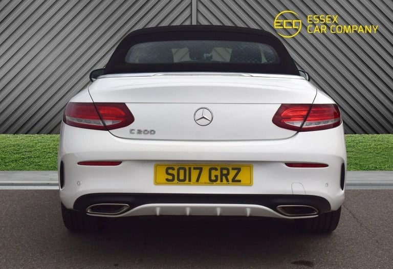 2017 Mercedes-Benz C Class 2.0 C200 AMG Line Cabriolet 2dr Petrol G-Tronic+ Euro 6 (s/s) (184 ps)...