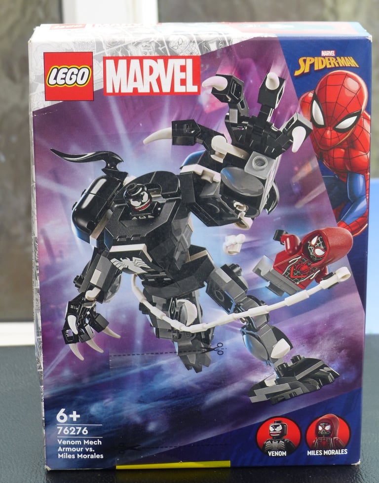 image for Marvel Lego set 76276 Venim Mech Armour vs Miles Morales
