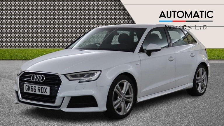 2016 Audi A3 2.0 TFSI S line Sportback 5dr Petrol S Tronic Euro 6 (s/s) (190 ps)