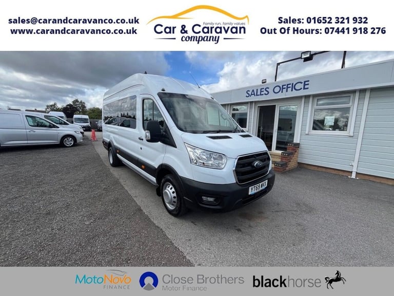 2019 69 FORD TRANSIT 2.0 460 ECOBLUE TREND MINIBUS DOUBLE CAB 5DR DIESEL MANUAL