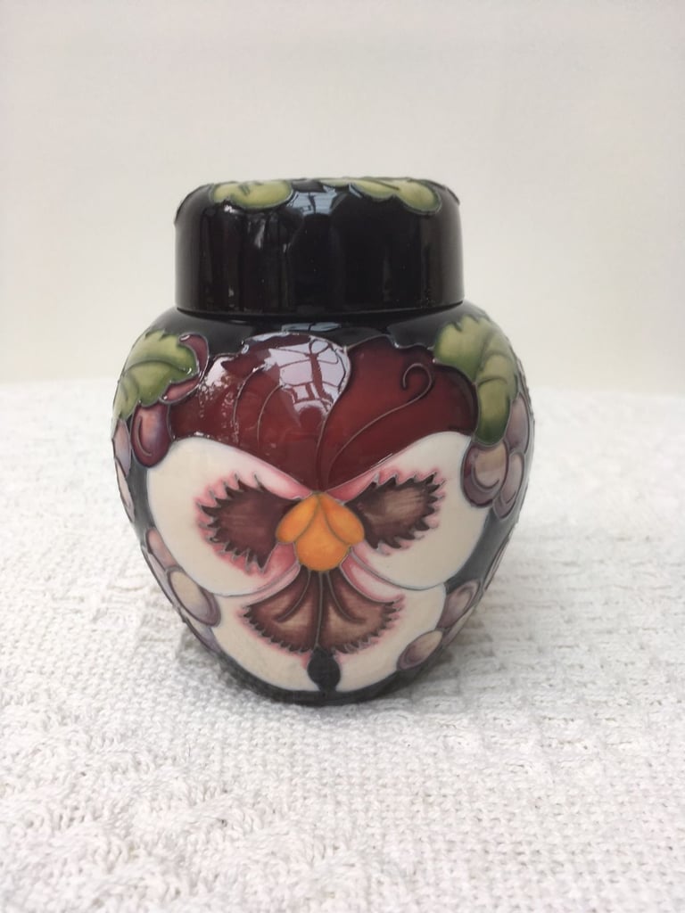 image for Moorcroft Limited Edition &quot;Study in Velvet&quot; (769/4 shape)