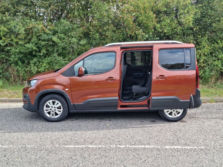 2019 Peugeot Rifter 3 Seat Wheelchair Accessible Disabled Access Vehicle WAV  MPV Diesel Manual