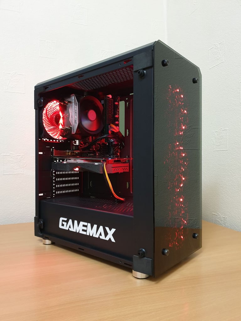 image for Gaming PC - i7, 16GB, GTX 1050 Ti, SSD, WiFi