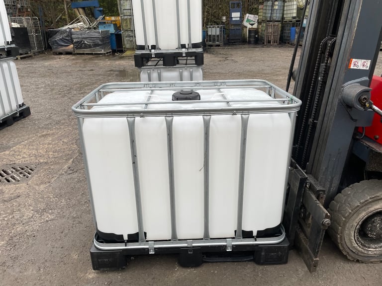 600 LITRE FOOD GRADE IBC TANKS 