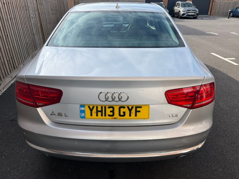 Audi A8 (LWB) 3.0 TDI V6 SE EXECUTIVE Silver Saloon 2013