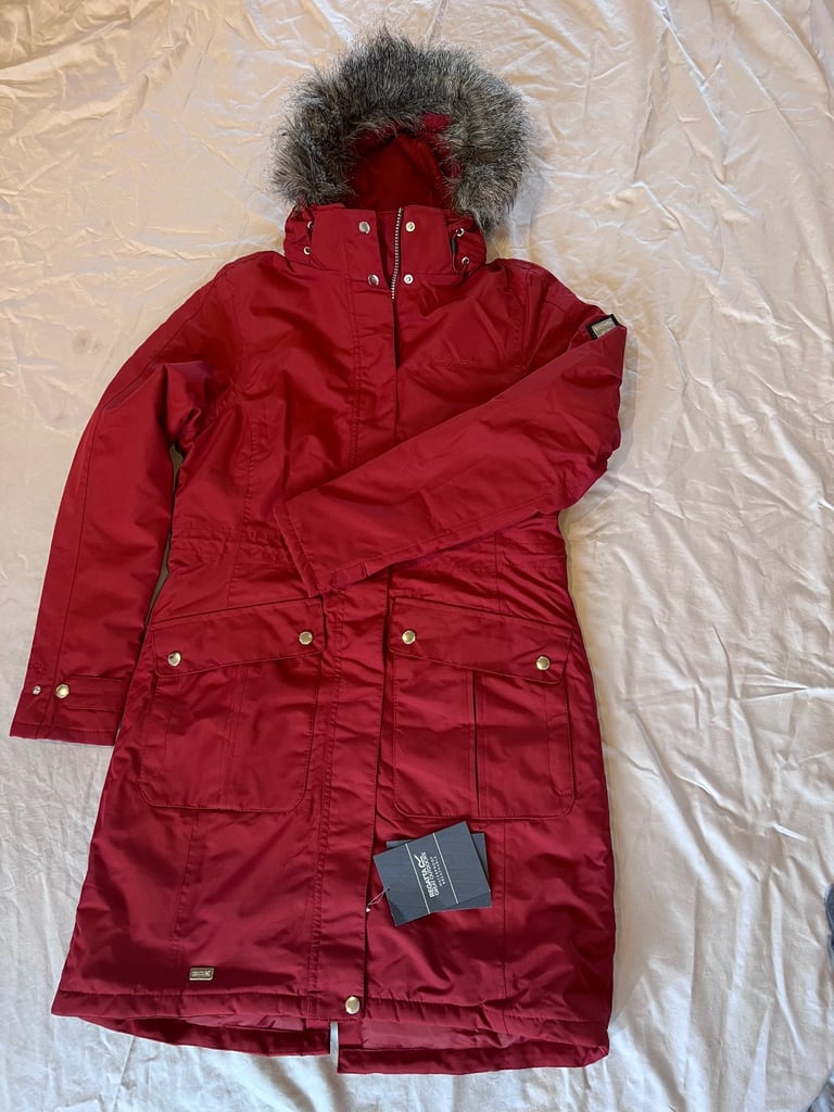 image for Regatta Lumexia III Waterproof Jacket – Delhi Red – Size 10 / S