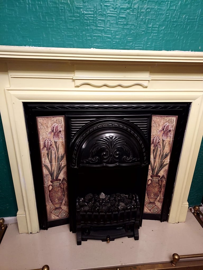 Victorian style fireplace and surround 