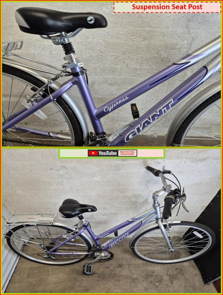 Giant Cypress Womens Bike - 18 Speed – 700c wheels.