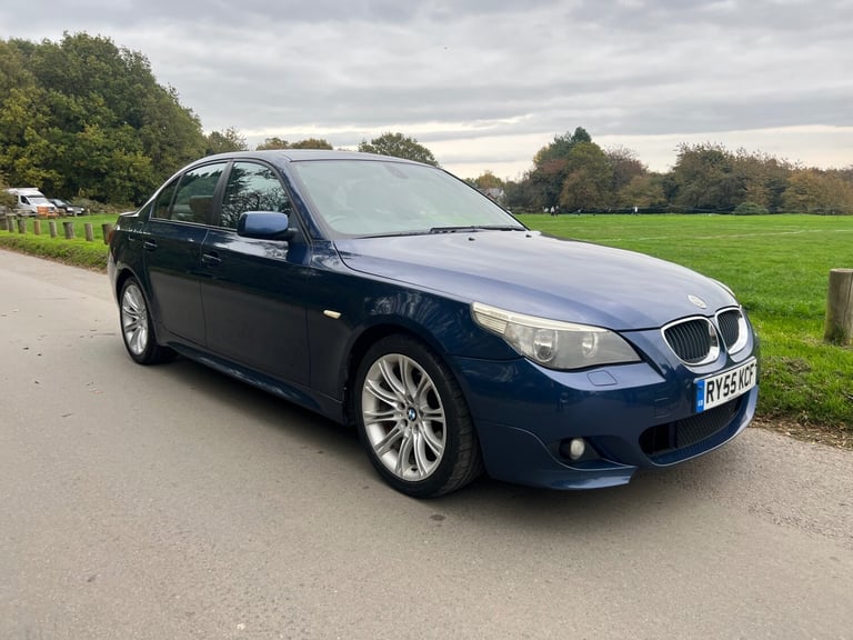 2005 BMW 5 SERIES 520D M SPORT SALOON MANUAL - 2KEYS - CRUISE CONTROL - PX - DEL