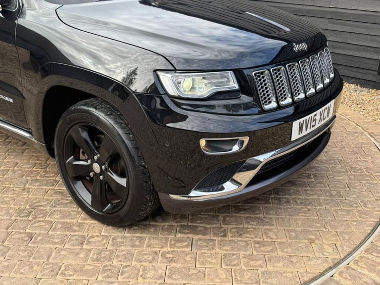 2015 Jeep Grand Cherokee 3.0 V6 CRD Summit SUV 5dr Diesel Auto 4WD Euro 5 (247 bhp) Diesel Automatic