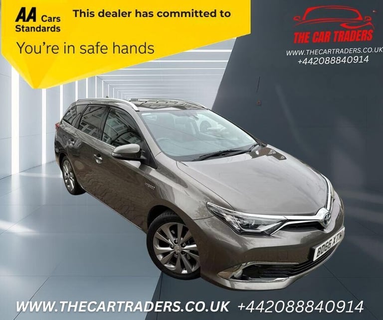 2016 Toyota Auris 1.8 VVT-h Excel Touring Sports 5dr Petrol Hybrid CVT Euro 6 (s/s) (136 ps) Esta...