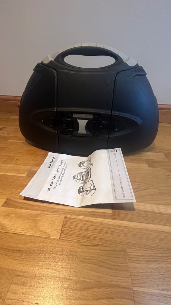 DJ Tech Pro 140W PA System with Built-In MP3 Player - Excellent Condition 