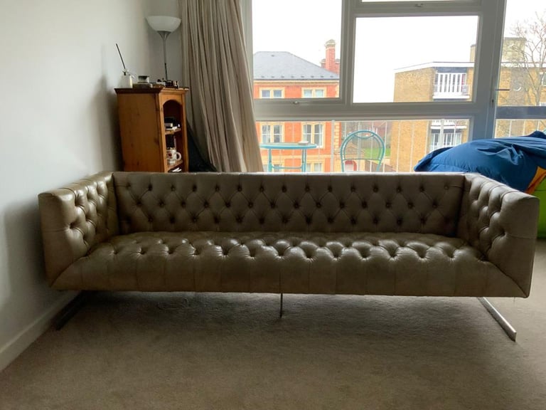 Studio - Living room leather sofa 3 seats - MUST GO!!!