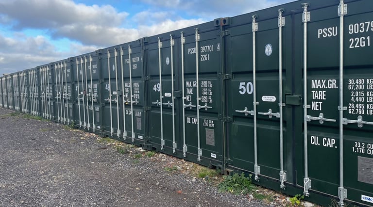 Self Storage Containers - Caravan, Vehicle Storage - Horley / Crawley / Gatwick