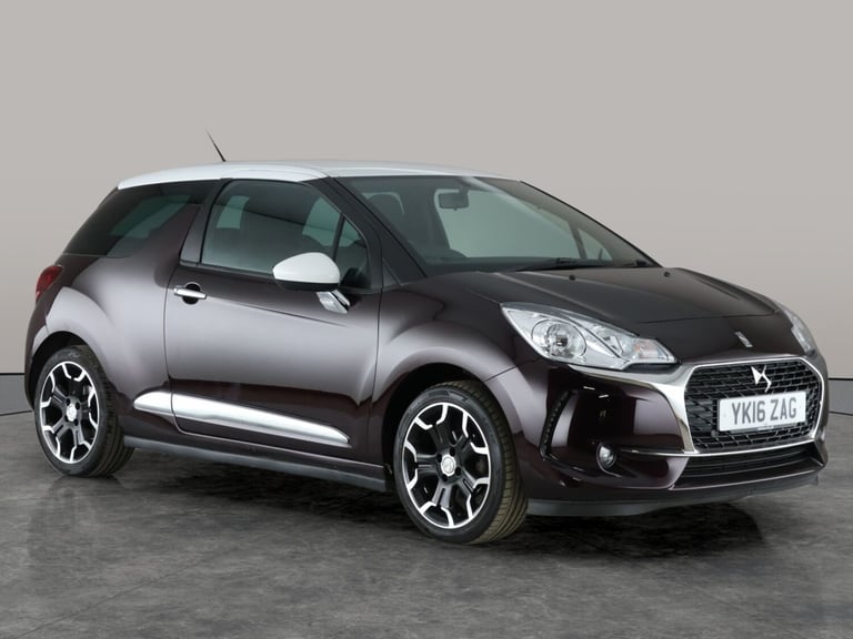 2016 DS Automobiles DS 3 1.2 PureTech Elegance 3dr HATCHBACK PETROL Manual