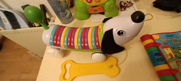 VTech Baby Feed Me Dino/LeapFrog Alphapup/VTech Nursery Rhymes Book